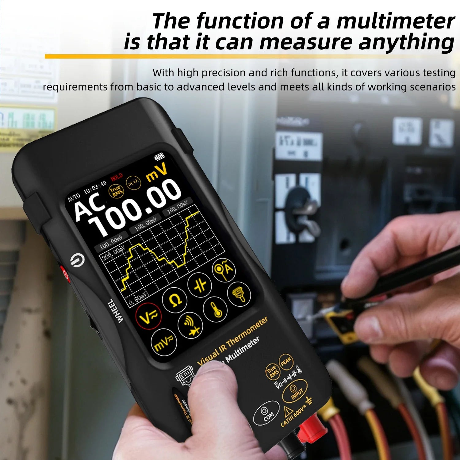 Meet the BSIDE SH9: A Smart Fusion of Thermal Imaging & Precision Multimeter