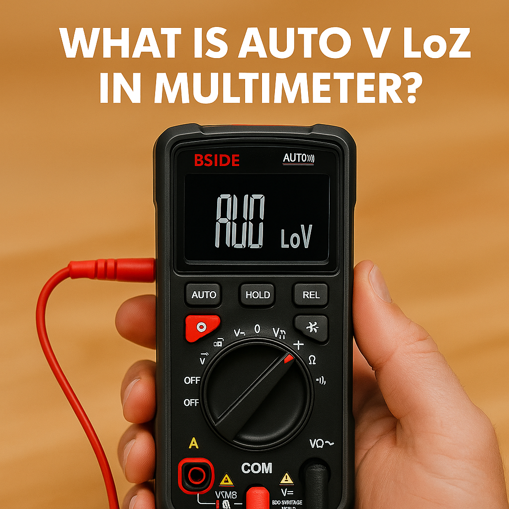 What is auto v LoZ in multimeter?