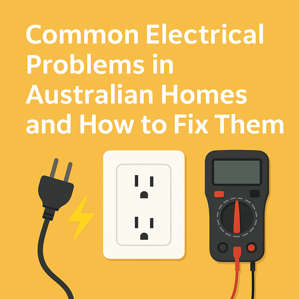Common Electrical Problems in Australian Homes and How to Fix Them