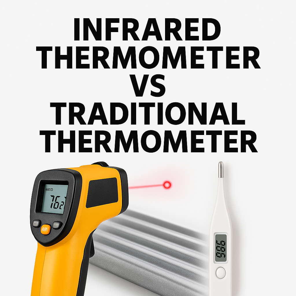 🌡️ Infrared Thermometer vs Traditional Thermometer: Which One Should You Use?