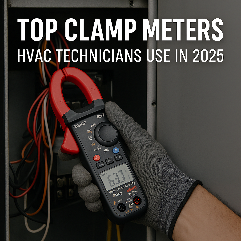🔧 Top Clamp Meters HVAC Technicians Use in 2025