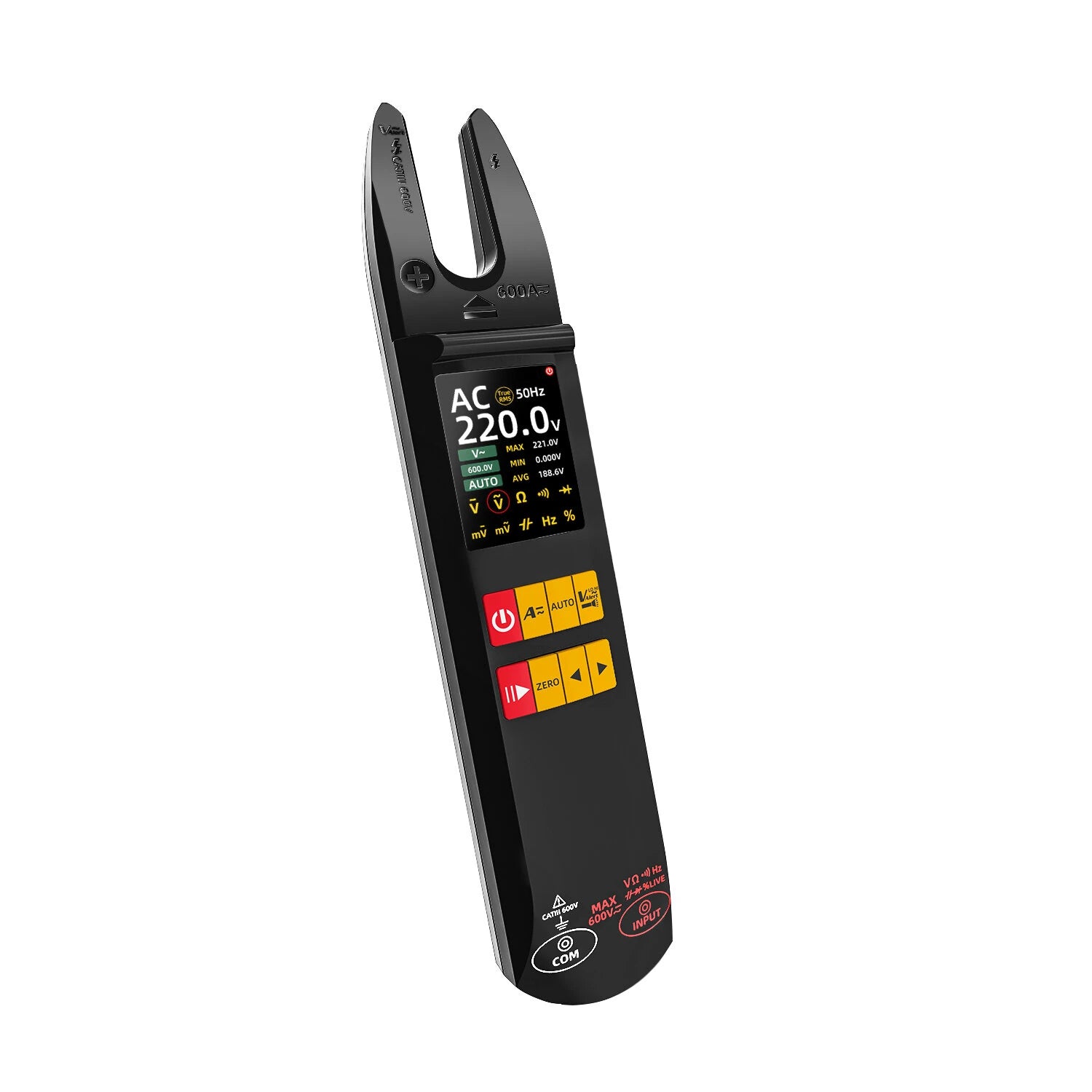 BSIDE U5 True RMS Digital Clamp Multimeter with TFT Screen & NCV Detection