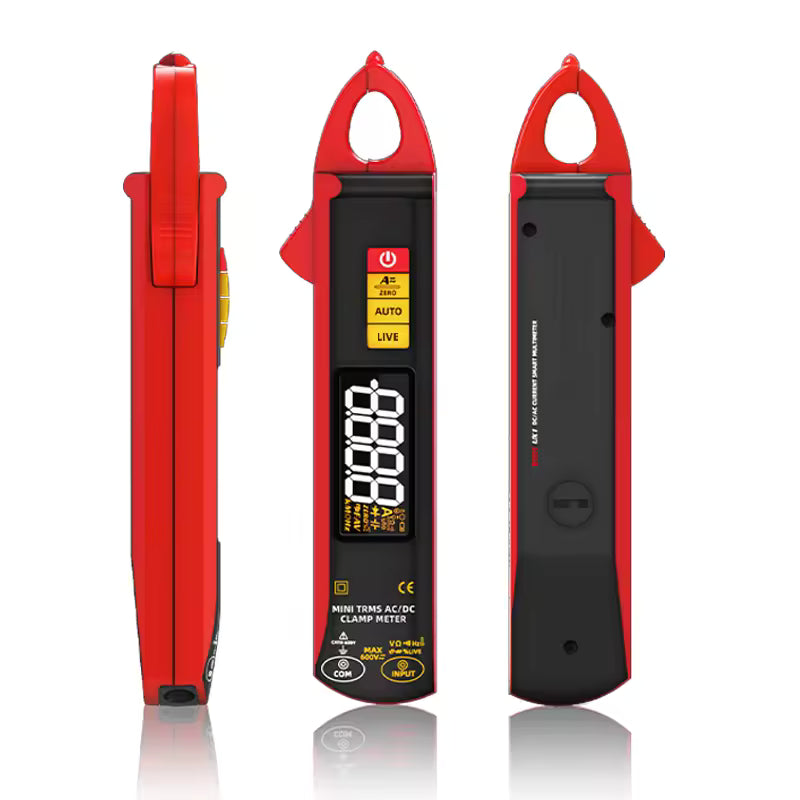 BSIDE UX1 Digital Clamp Meter (100A, Auto-Ranging, NCV)