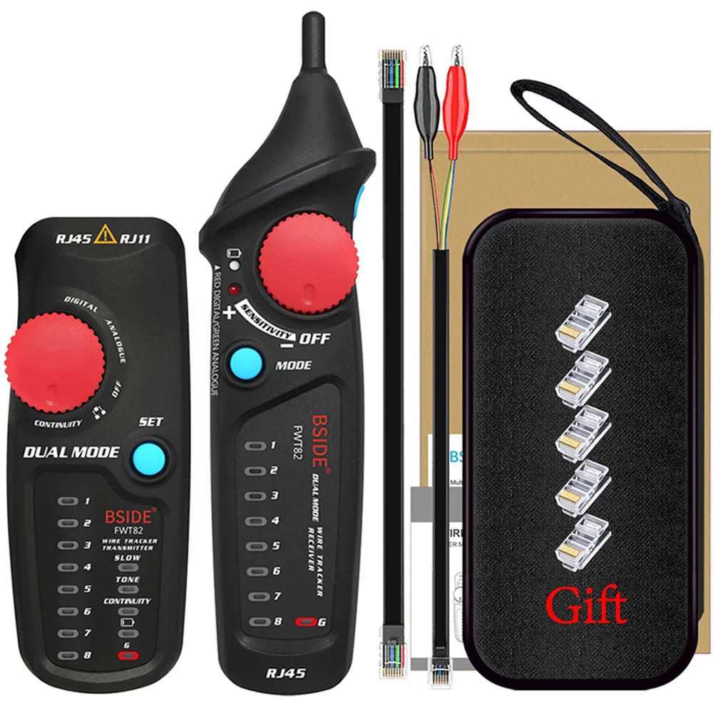 BSIDE FWT81/82 Network Cable Tracker for RJ45/RJ11 LAN Test