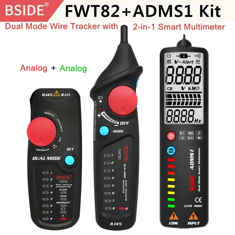 BSIDE FWT82 Network Cable Tracker and Line Finder RJ45/RJ11