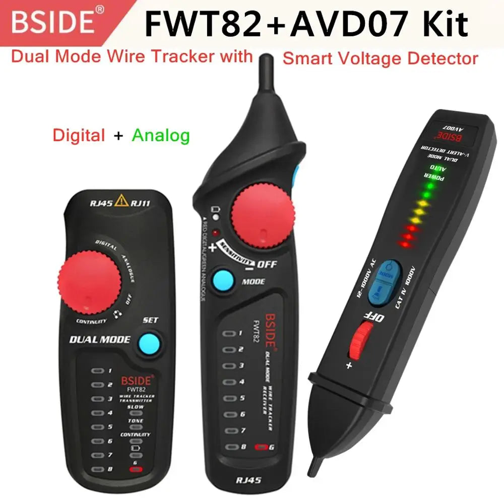 BSIDE FWT82 Network Cable Tracker and Line Finder RJ45/RJ11