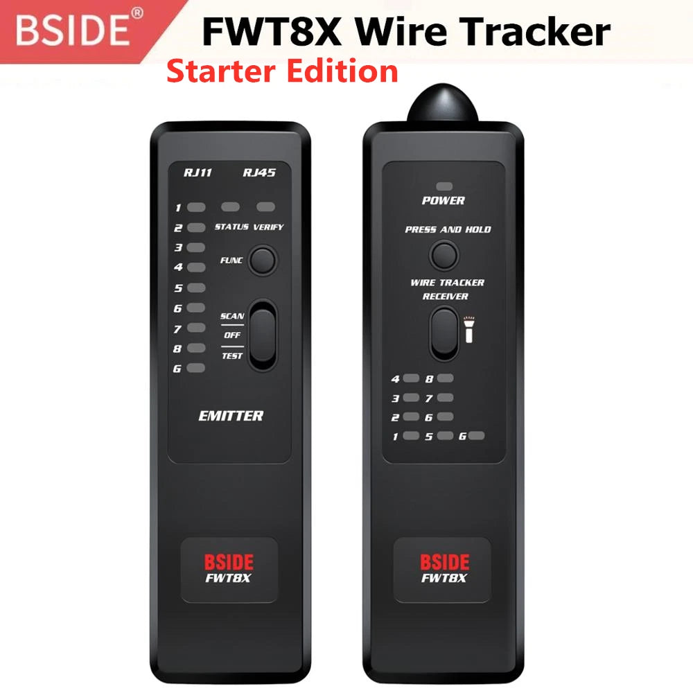 BSIDE FWT82 Network Cable Tracker and Line Finder RJ45/RJ11