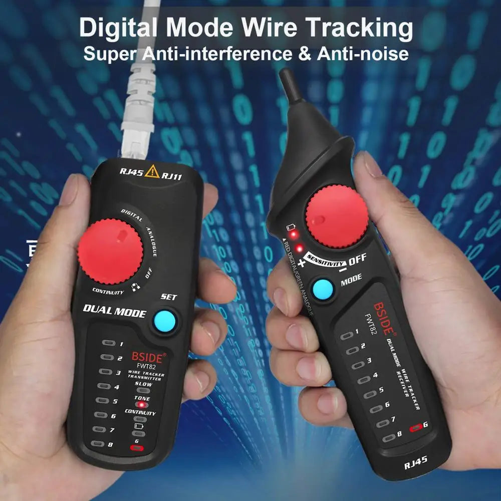BSIDE FWT82 Network Cable Tracker and Line Finder RJ45/RJ11