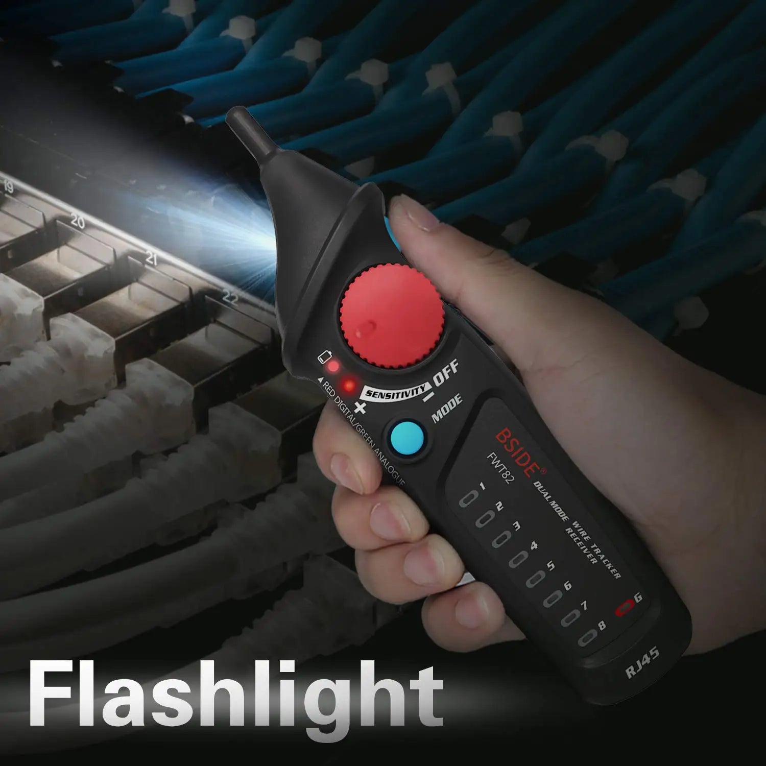 BSIDE FWT82 Network Cable Tracker and Line Finder RJ45/RJ11