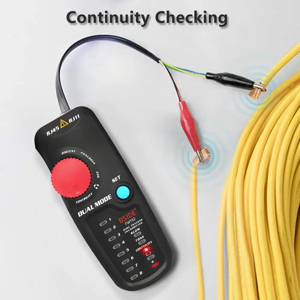 BSIDE FWT82 Network Cable Tracker and Line Finder RJ45/RJ11
