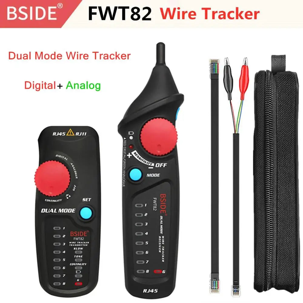 BSIDE FWT82 Network Cable Tracker and Line Finder RJ45/RJ11