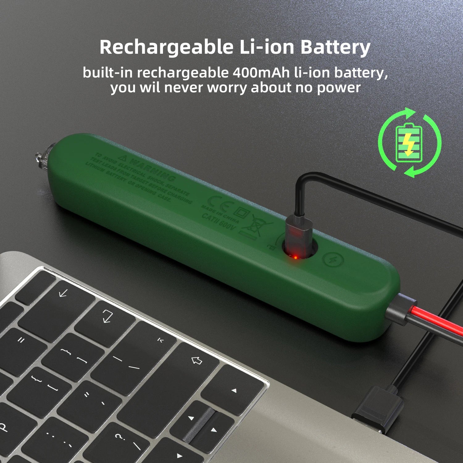 BSIDE S5 Smart USB Voltage Tester with T-RMS & NCV