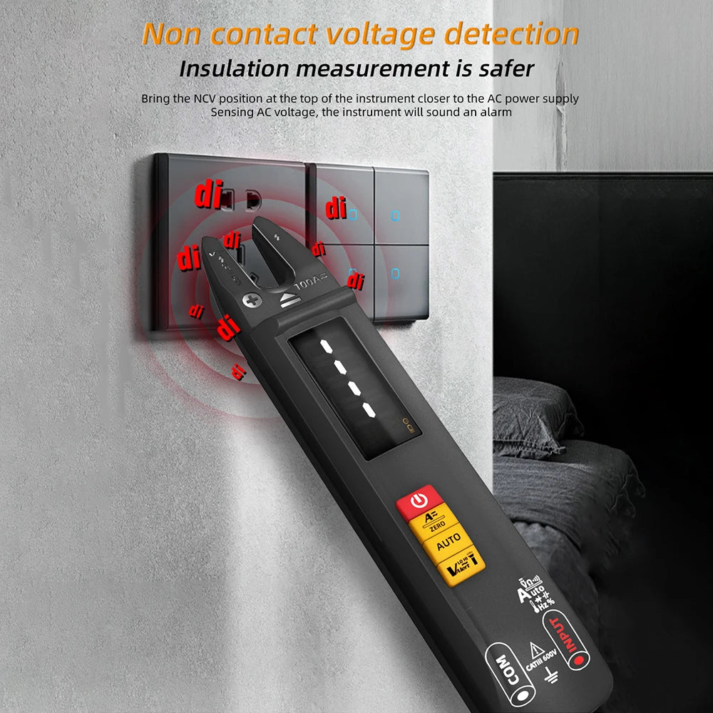 BSIDE U1 Clamp Meter 100A with T-RMS & OpenJaw Multimeter
