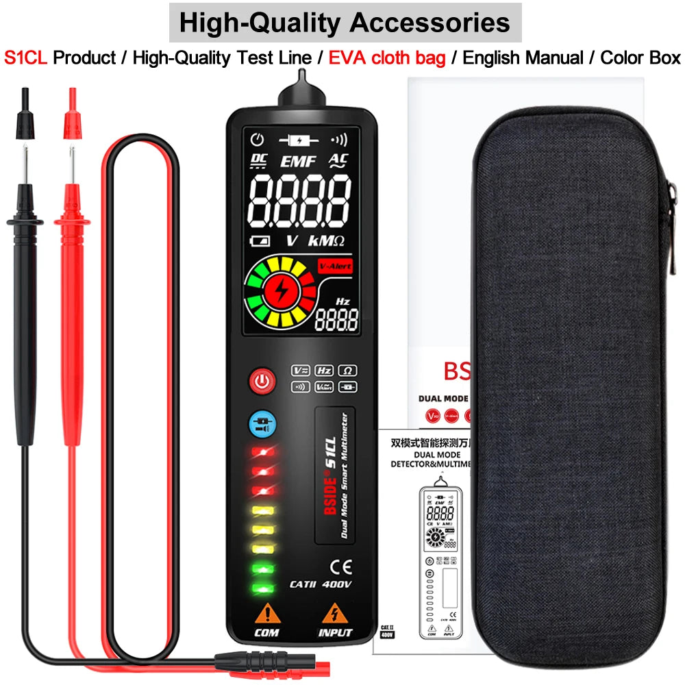 BSIDE S1/S1CL Smart Multimeter with NCV & Continuity Test