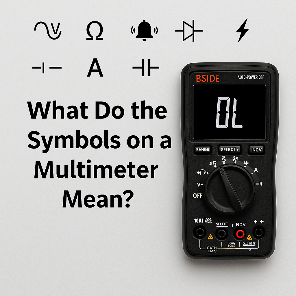 Understanding Multimeter Signs What Do the Symbols on a Multimeter Mean? – BsideMeter