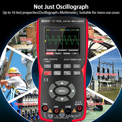 BSIDE ZT702S Handheld Oscilloscope Multimeter