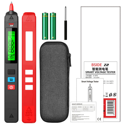 Stylo Testeur de Tension CA BSIDE Z2 avec Détection de Fuite