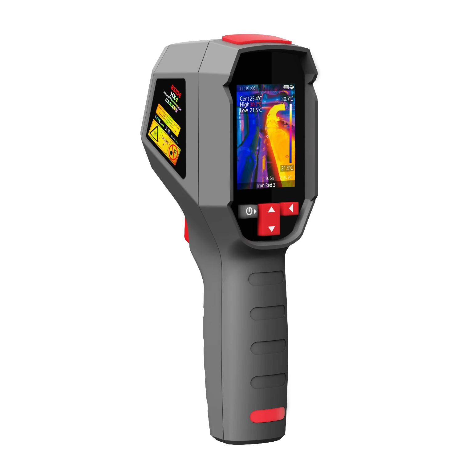BSIDE HX4 Handheld Infrared Thermal Imager with Dual-Light Fusion for Floor Heating Inspection