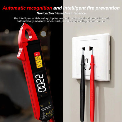 BSIDE UX1 Digital Clamp Meter (100A, Auto-Ranging, NCV)