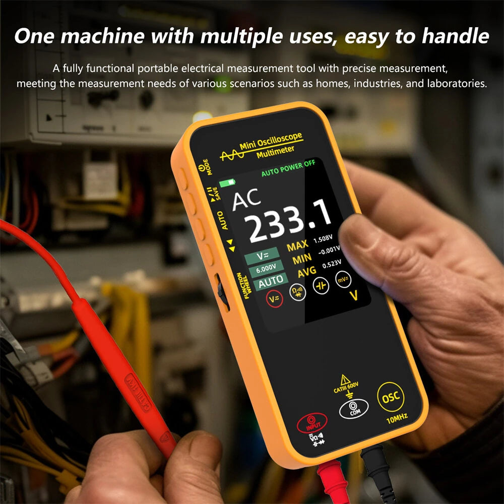 BSIDE OS1 Mini Handheld Oscilloscope Multimeter