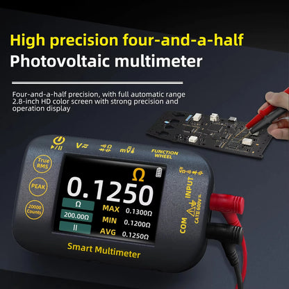 BSIDE S450 Intelligent Digital Multimeter 20000 Counts Voltage Real