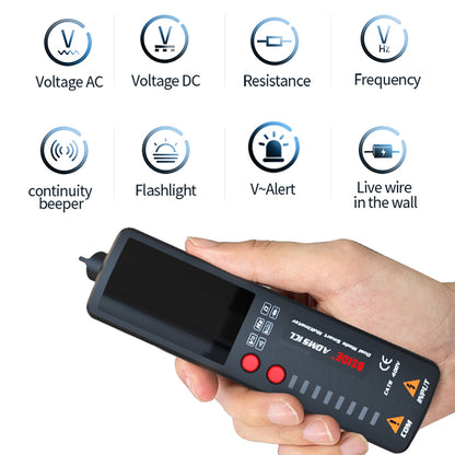 BSIDE ADMS1CL Smart Digital Multimeter 2000 Counts Auto-Range Voltage Detector
