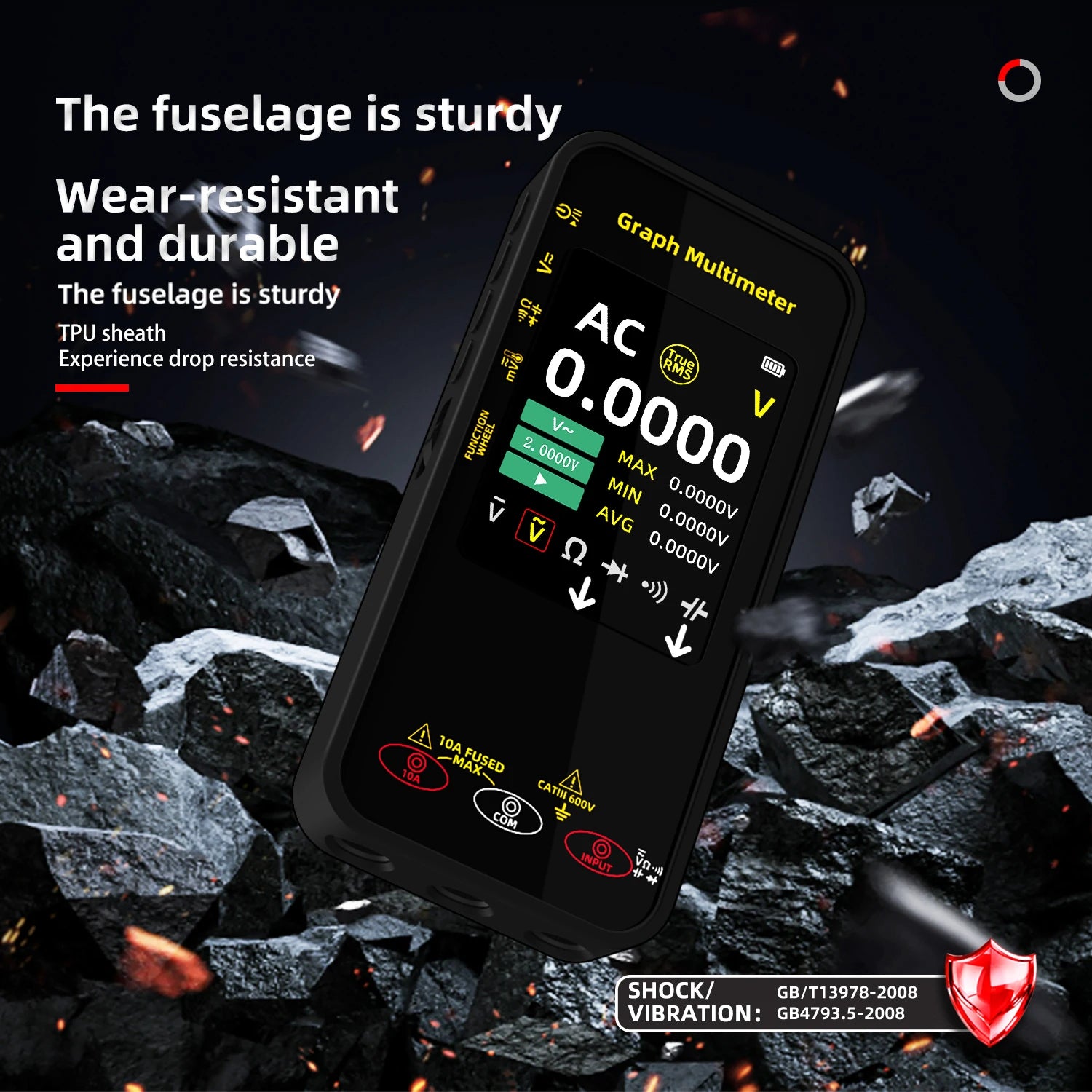 BSIDE S500 Digital Multimeter – Professional High-Precision Multi-Function Tester