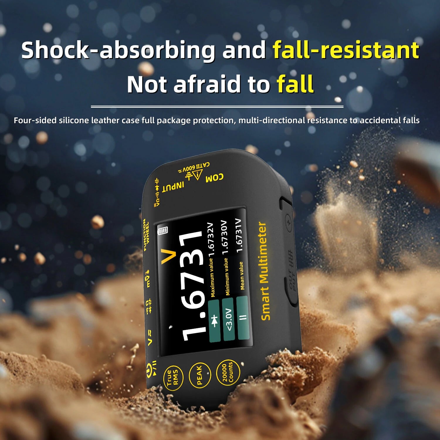 BSIDE S40 High Precision Digital Multimeter 2.8" TFT Screen 1000V DC 750V AC Test