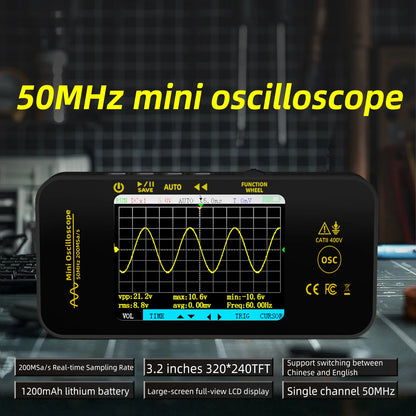 BSIDE OT5 50Mhz Handheld Digital AUTO Oscilloscope