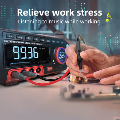 BSIDE ZT5566 Bluetooth Digital Multimeter 19999 Counts Auto Range Desktop Tester