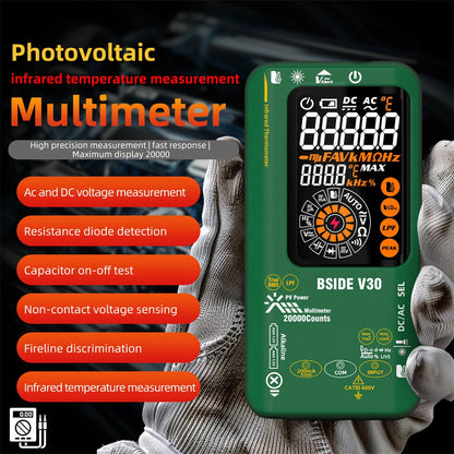 BSIDE V30 Digital Multimeter with Infrared Thermometer