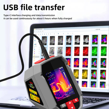 BSIDE HX4 Handheld Infrared Thermal Imager with Dual-Light Fusion for Floor Heating Inspection