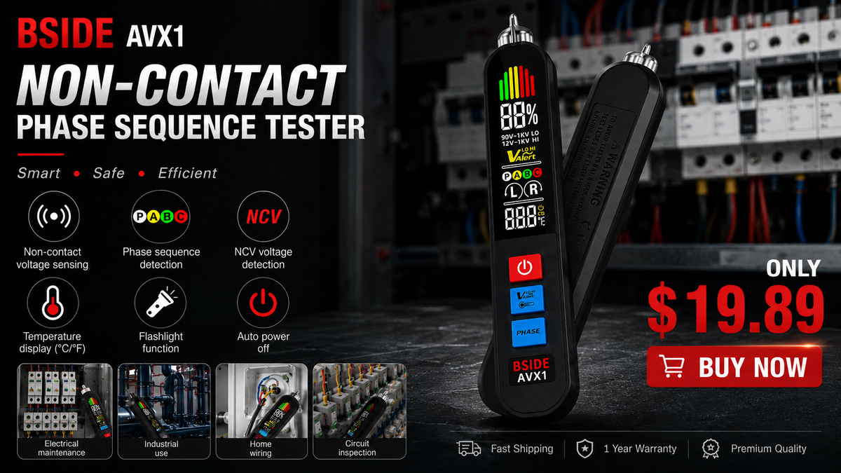 BSIDE | Reliable Digital Multimeters, Clamp Meters & Smart Testers ...