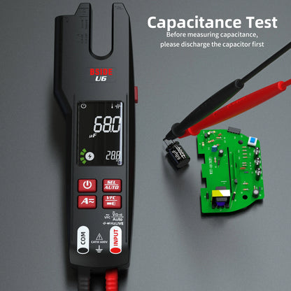 BSIDE Clamp Meter 600A with T-RMS & OpenJaw Multimeter
