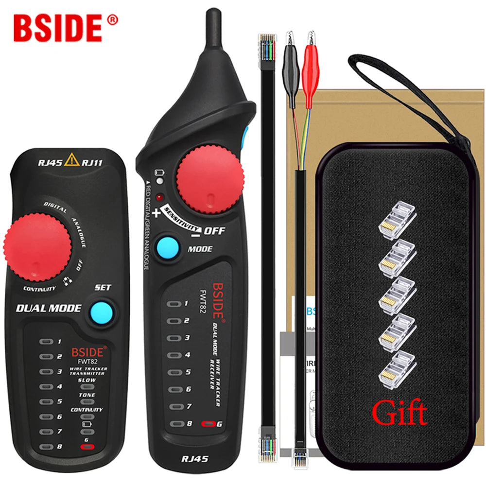 BSIDE FWT82/81 Network Cable Tracker for RJ45/RJ11 LAN Test