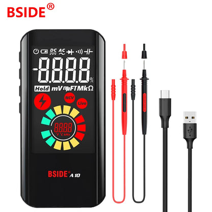 BSIDE A10 True RMS Multimeter with EBTN Display & NCV