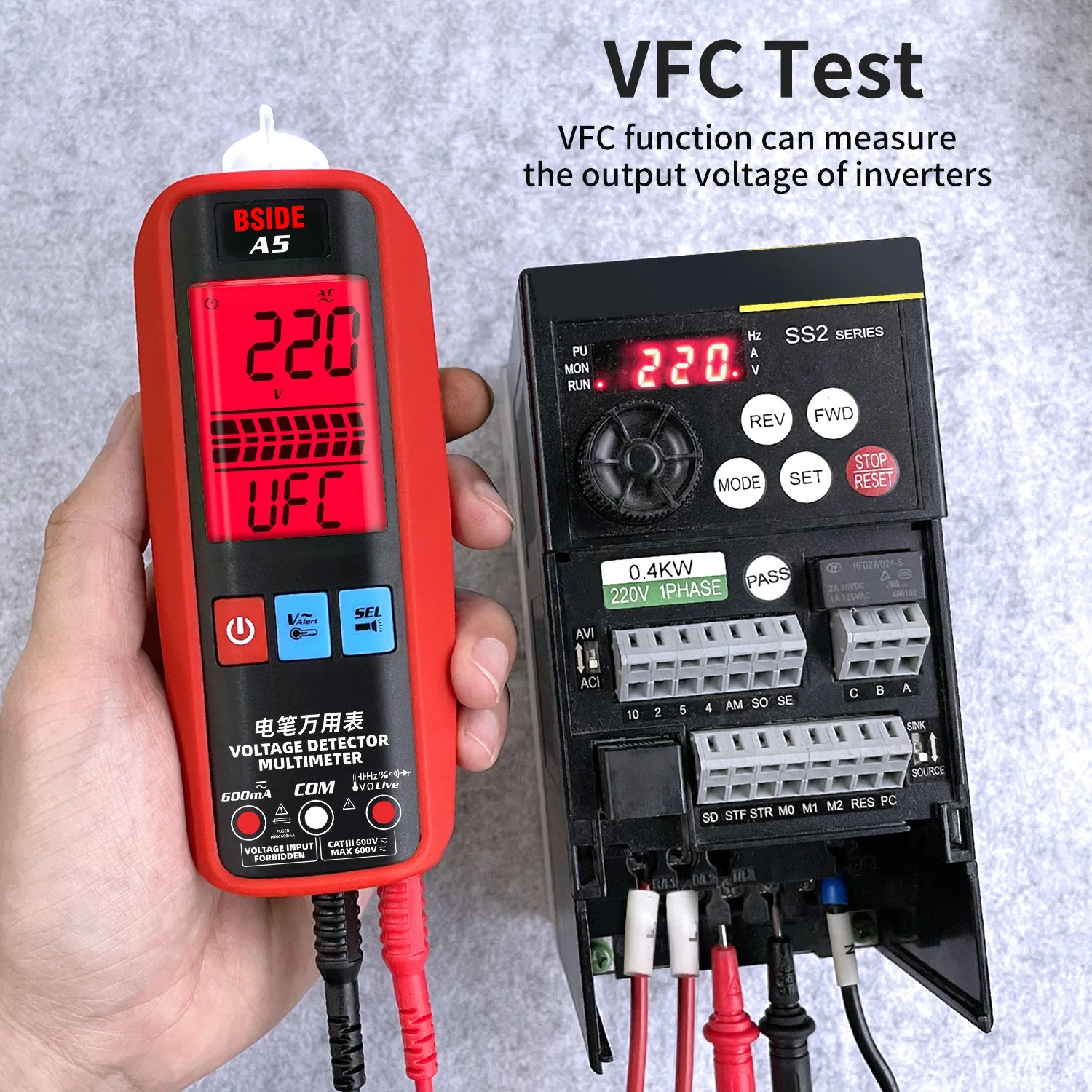 BSIDE A5 Pocket-Sized Digital Multimeter