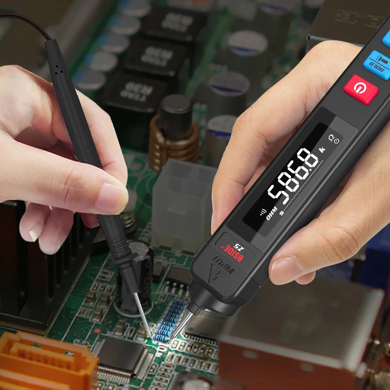 BSIDE Z5 True RMS Multimeter Pen with NCV & Diode Test