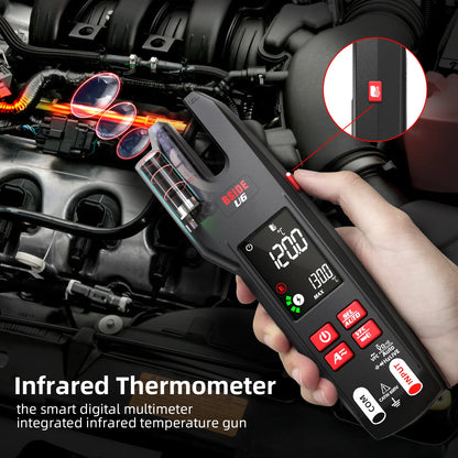 BSIDE Clamp Meter 600A with T-RMS & OpenJaw Multimeter