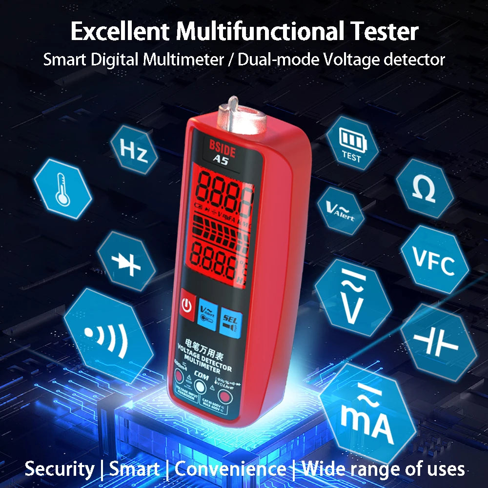 BSIDE A5 Pocket-Sized Digital Multimeter