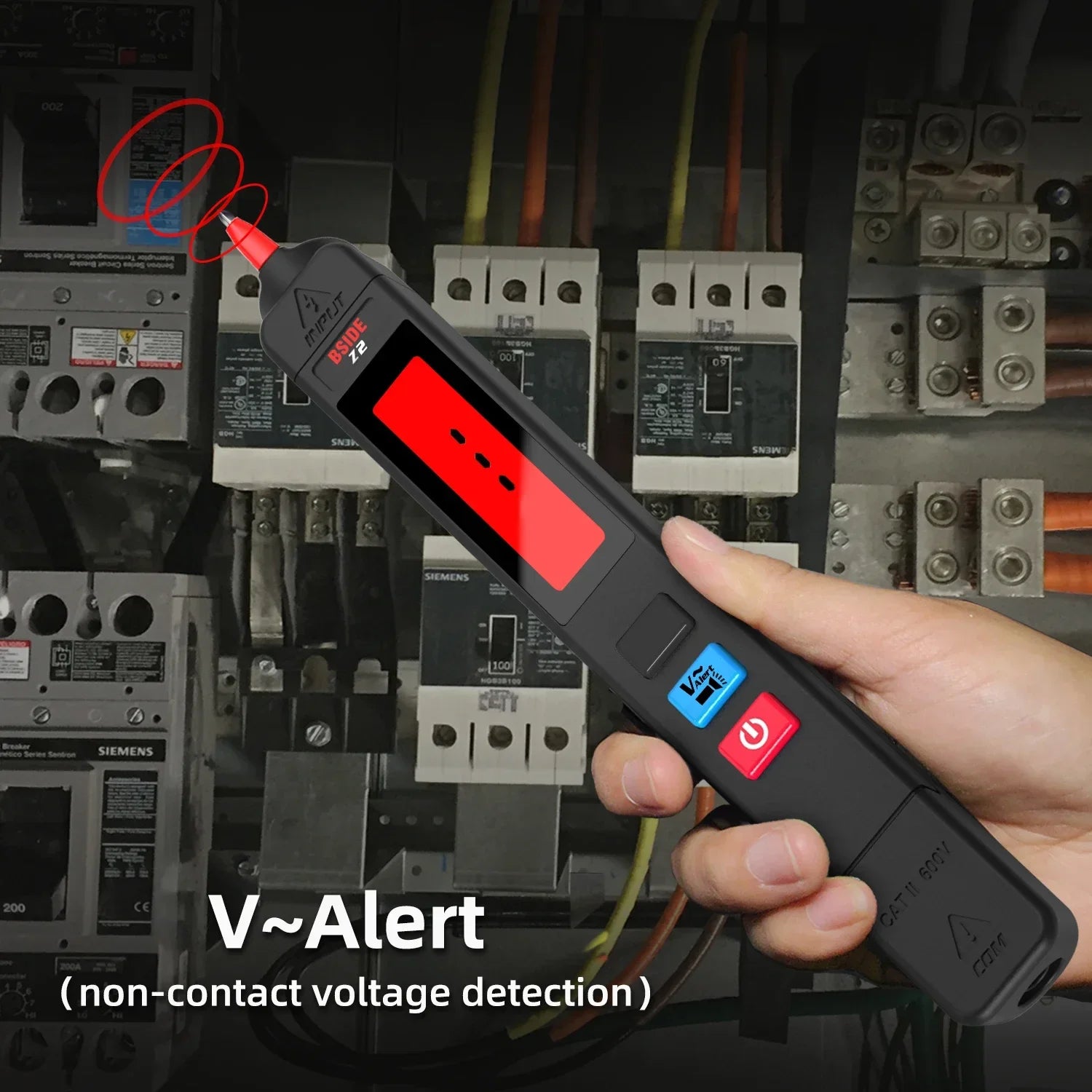 BSIDE Z2 AC Voltage Tester Pen with Leakage Detection
