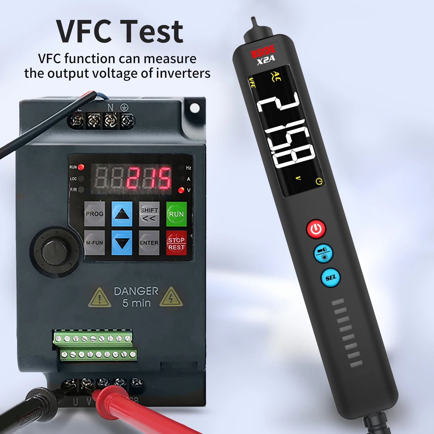 BSIDE X2A Smart Multimeter with Laser & NCV Test