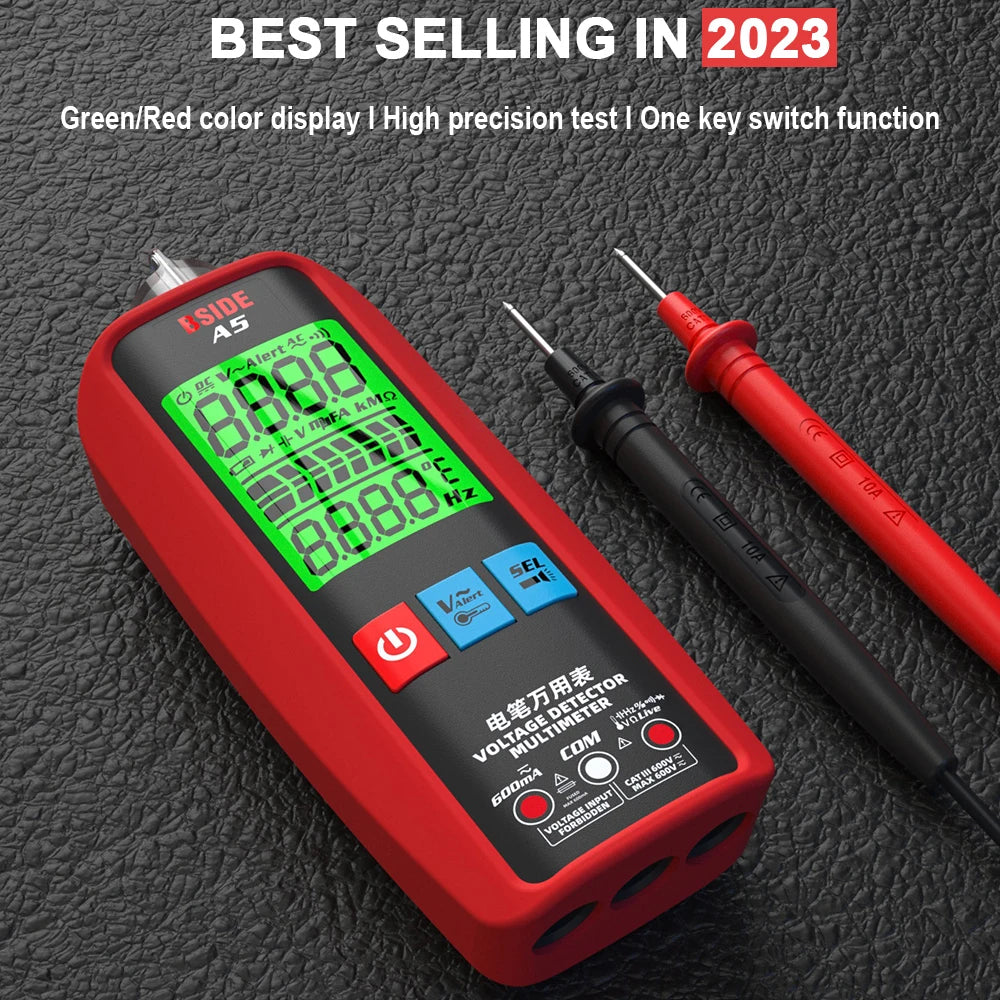 BSIDE A5/A5X Smart Voltage Tester with NCV & Ohm/Hz Test