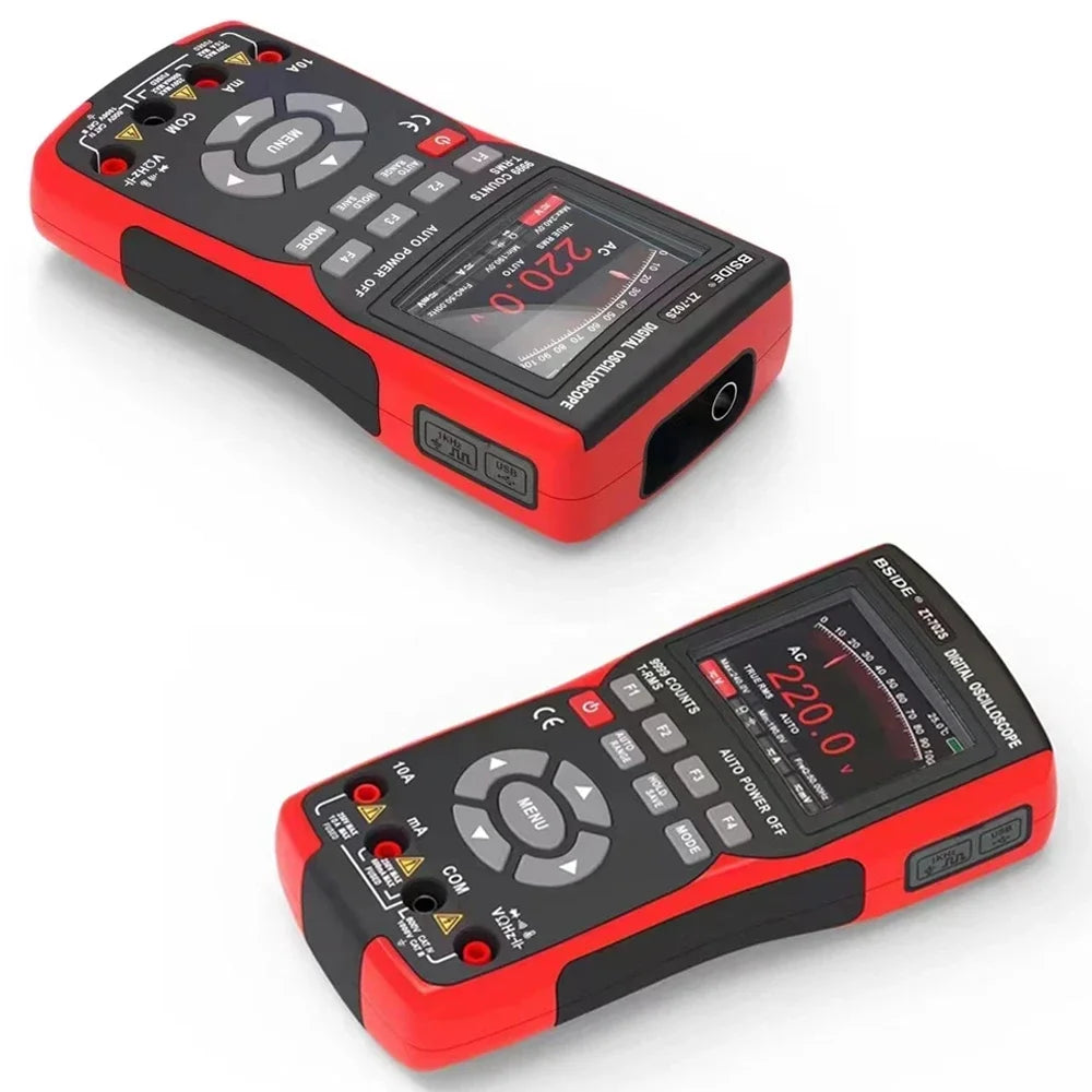 BSIDE ZT702S Handheld Oscilloscope Multimeter for Electricians