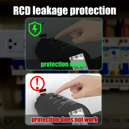 BSIDE ASTS Socket Tester with RCD/GFCI & Wiring Check