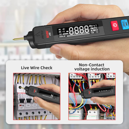 BSIDE Z1 & Z5 Pen Type Digital Multimeter - Auto Range, Smart Tester for AC/DC Voltage, Capacitance, Ohm, NCV & Live Wire Detection