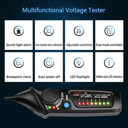 BSIDE AVD06 Smart Voltage Tester Pen with NCV & Breakpoint