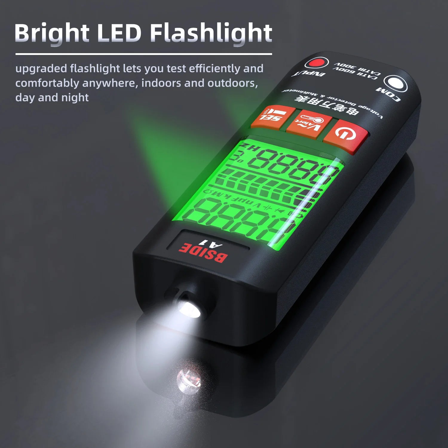 BSIDE A1 Non-Contact AC/DC Voltage Tester Pen