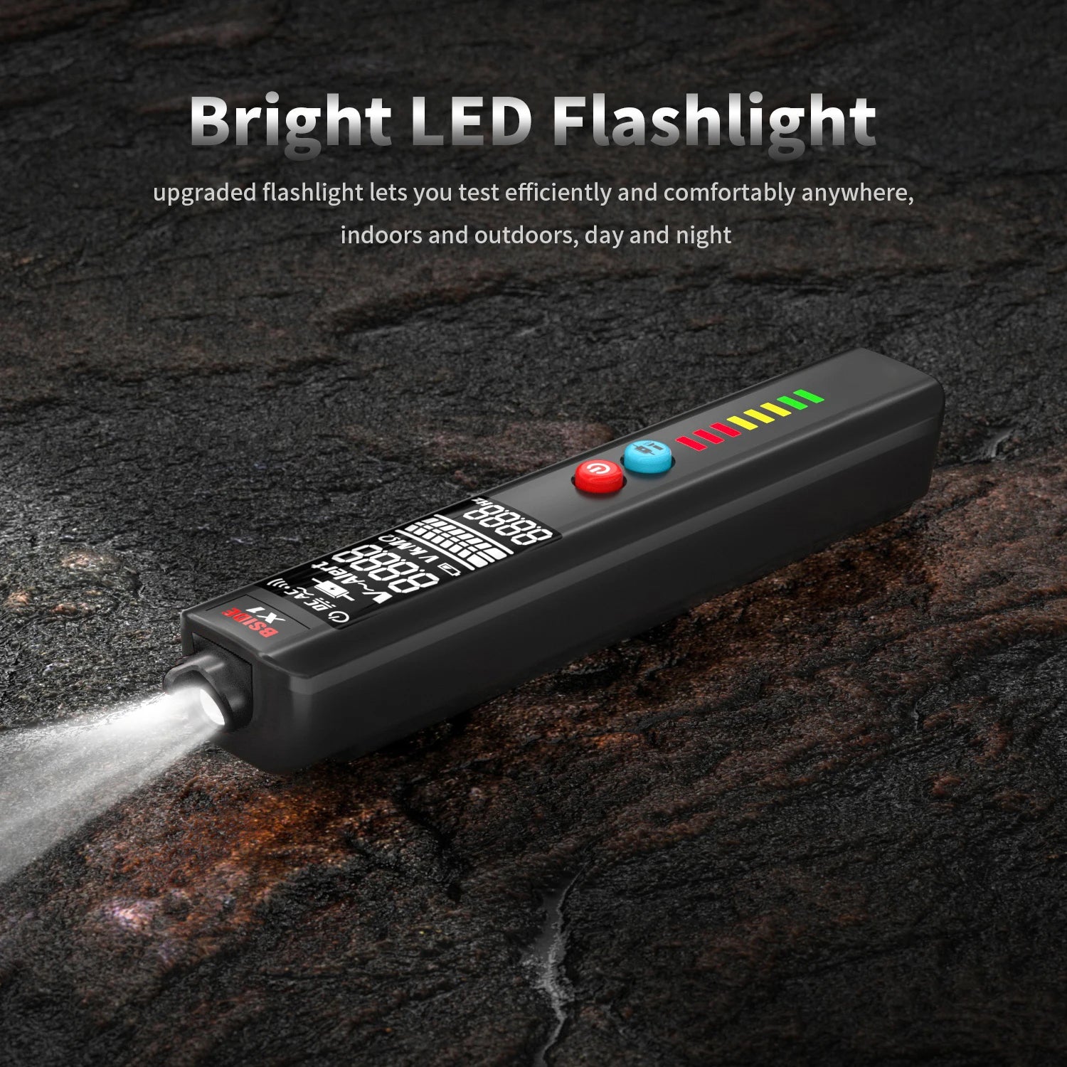 BSIDE X1 EBTN Voltage Tester with NCV & True RMS Display