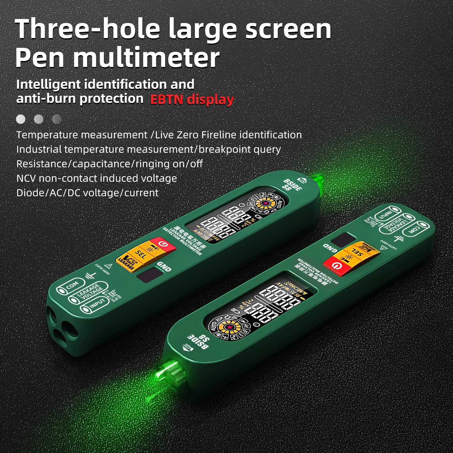 BSIDE S8 Smart Digital Multimeter with Auto/Manual Mode